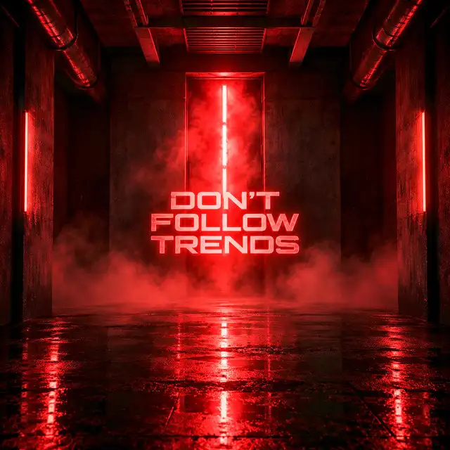 Don't Follow Trends by Simox - Hard Techno cover art