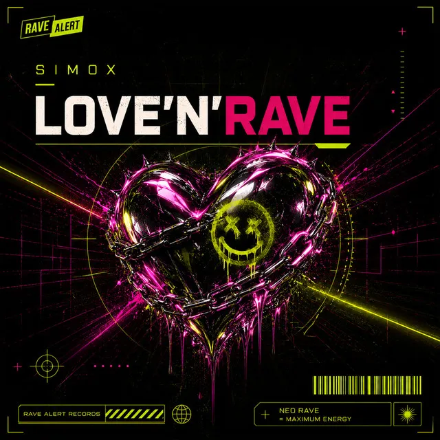 Love 'N' Rave by Simox - Hardstyle cover art