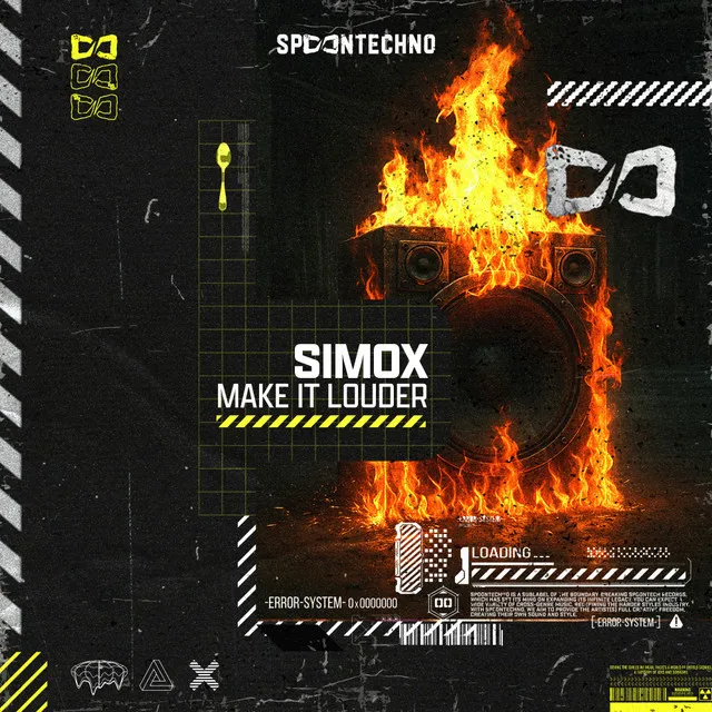 Make It Louder by Simox - Hard Techno cover art