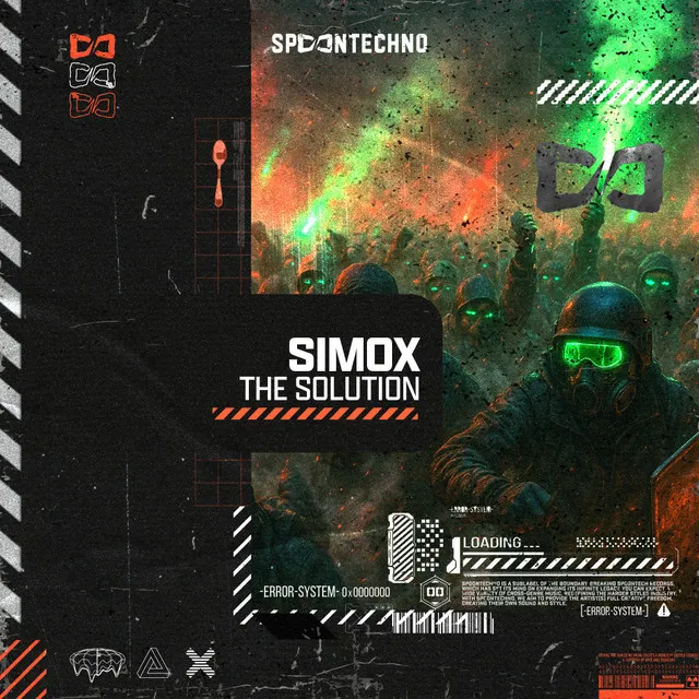 The Solution by Simox - Hard Techno cover art