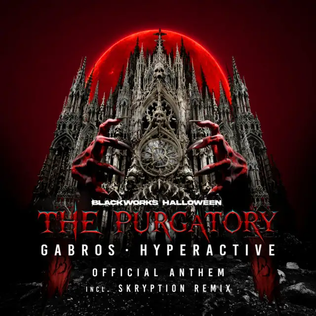 Hyperactive - Skryption Remix by Skryption, BLACKWORKS, Gabros - Hard Techno cover art