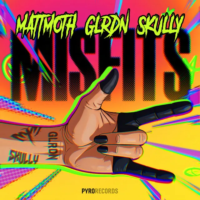 Misfits by Skully, mattmoth, GLRDN - Hardstyle cover art