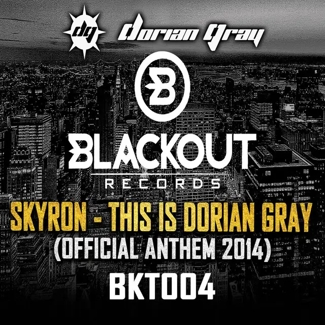 This Is Dorian Gray (Official Anthem 2014) by Skyron - Hardstyle cover art