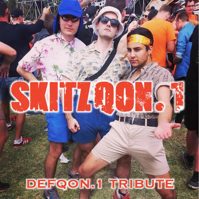 Skitzqon.1 by Slen-D, Wildfyre, Bipolar - Hardstyle cover art