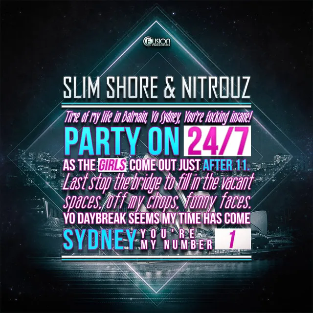 Party On! - Original Mix by Slim Shore, Nitrouz - Hardstyle cover art