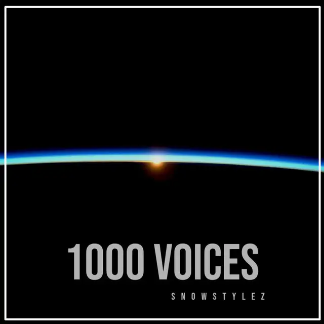 1000 Voices by Snowstylez - Hardstyle cover art
