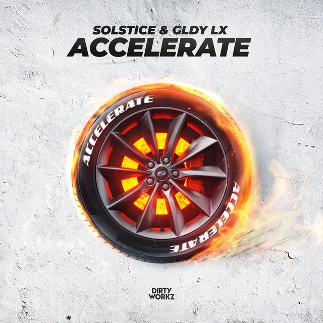 Accelerate by Solstice, GLDY LX - Euphoric Hardstyle cover art