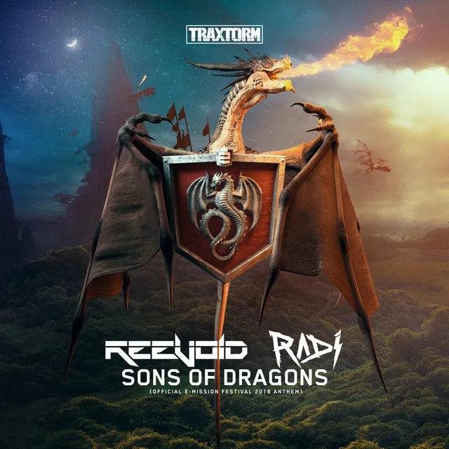 Cover art of Sons of Dragons (Official E-Mission 2018 anthem)