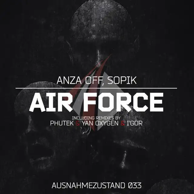 Air Force - Yan Oxygen Remix by Sopik, Anza Off - Hard Techno cover art
