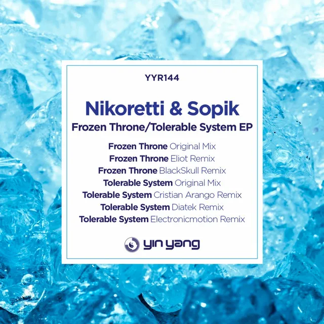 Frozen Throne - BlackSkull Remix by Sopik, Nikoretti - Hard Techno cover art