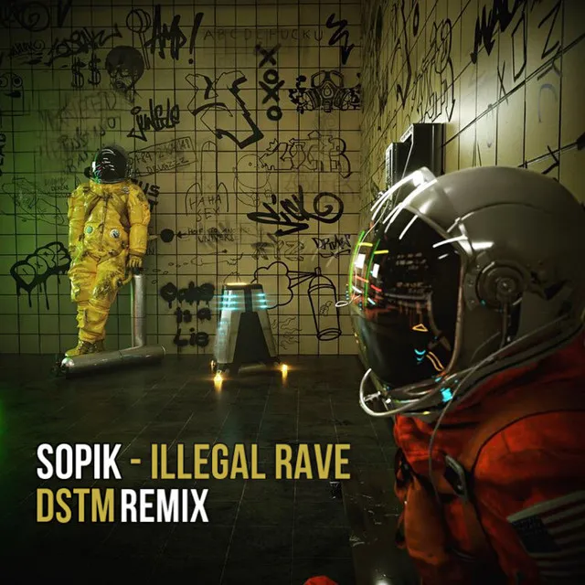 Illegal Rave - Dstm Remix by Sopik, Dstm - Hard Techno cover art
