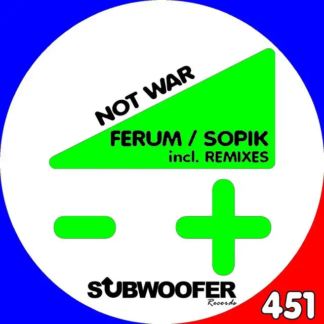 Not War by Sopik, Ferum - Hard Techno cover art
