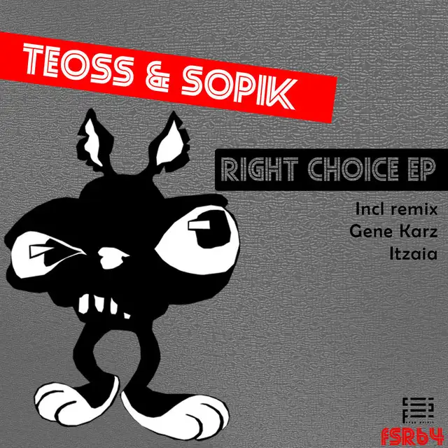 Right Choice - Gene Karz Remix by Sopik, Gene Karz, Teoss - Hard Techno cover art