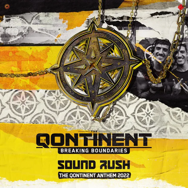 Breaking Boundaries (The Qontinent Anthem 2022) by Sound Rush - Hardstyle cover art
