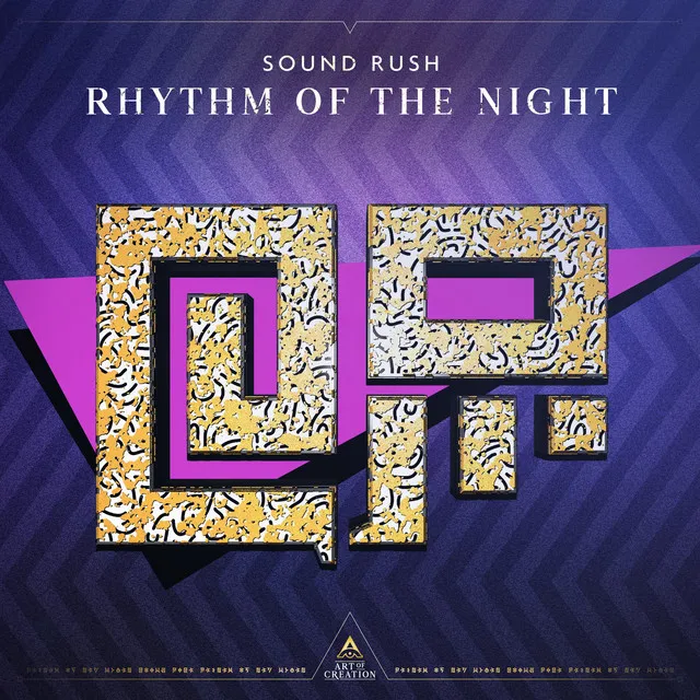 Rhythm Of The Night by Sound Rush - Hardstyle cover art