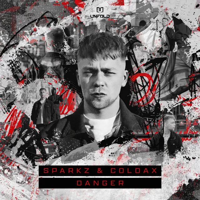 Danger by Sparkz, Coldax - Hardstyle cover art