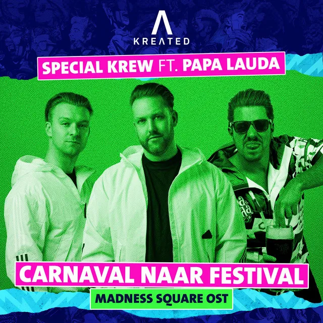 Carnaval Naar Festival by Special Krew, Papa Lauda - Hardstyle cover art