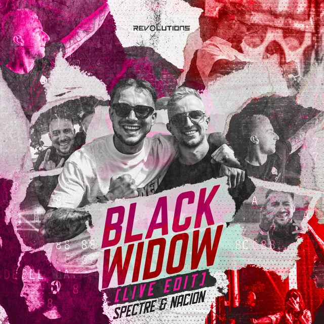 Black Widow - Live Edit by Spectre, NACION - Hardstyle cover art