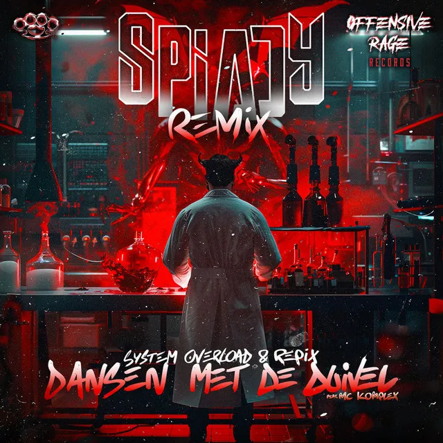 Dansen met de duivel - Spiady Remix by Spiady, System Overload, Repix, MC Komplex - Uptempo cover art