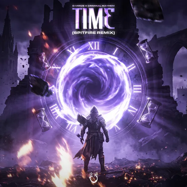 Time - Spitfire Remix by Spitfire, Criminal Mayhem, D-Verze - Hardstyle cover art