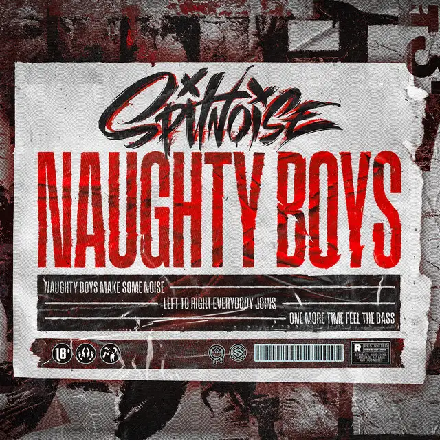 Naughty Boys by Spitnoise - Uptempo cover art
