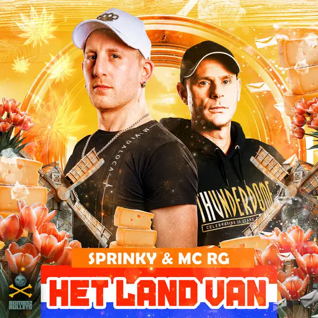 Het Land Van by Sprinky, MC RG - Frenchcore cover art