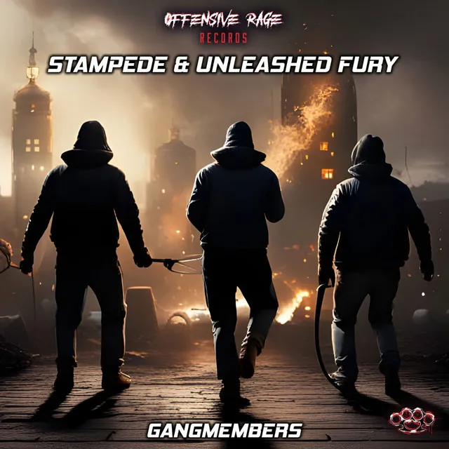 Gangmembers by Stampede, Unleashed Fury - Uptempo cover art
