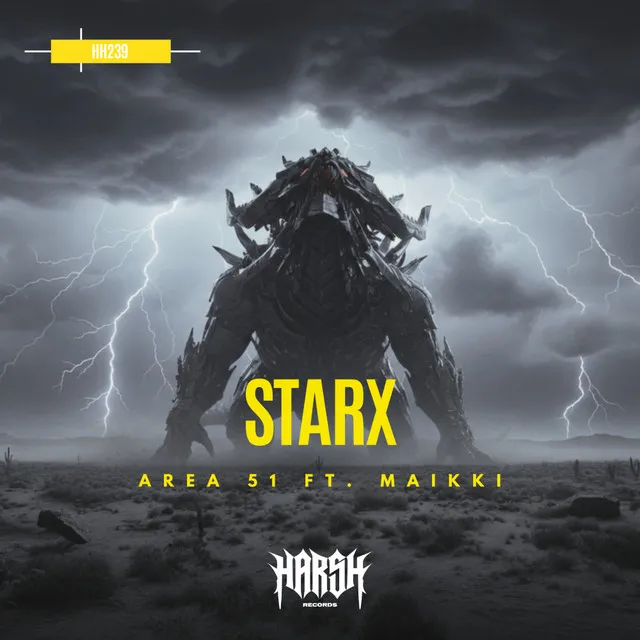 Area 51 by STARX, Maikki - Hardstyle cover art