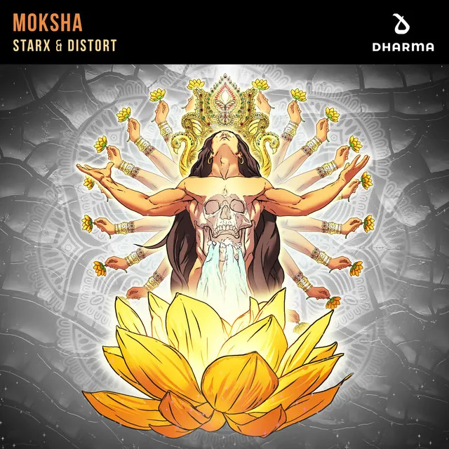 Moksha by STARX, DISTORT - Hardstyle cover art