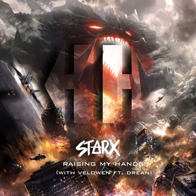 Raising My Hands - Radio Mix by STARX, Drean, Velowen - Hardstyle cover art