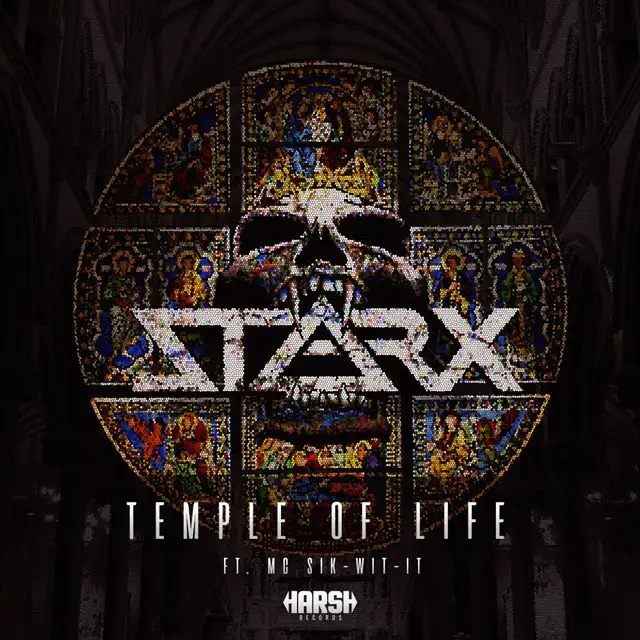 Temple of Life by STARX, MC Sik-Wit-It - Hardstyle cover art