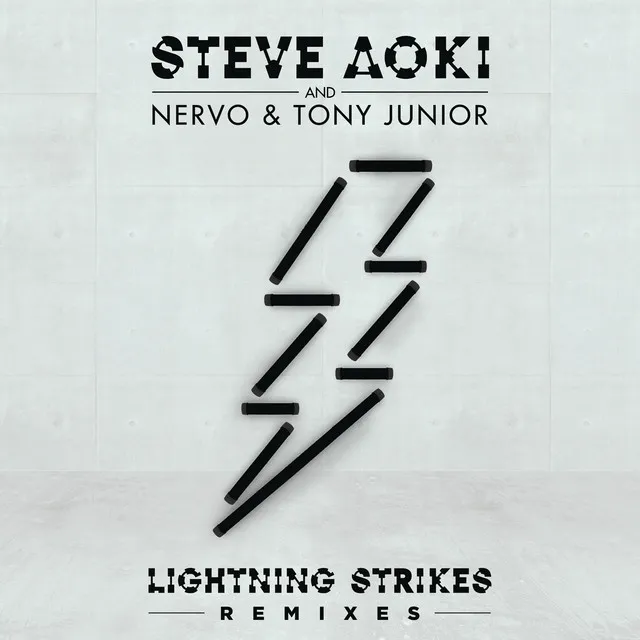 Lightning Strikes - Max Styler Remix by Steve Aoki, NERVO, Tony Junior, Max Styler - Hardstyle cover art