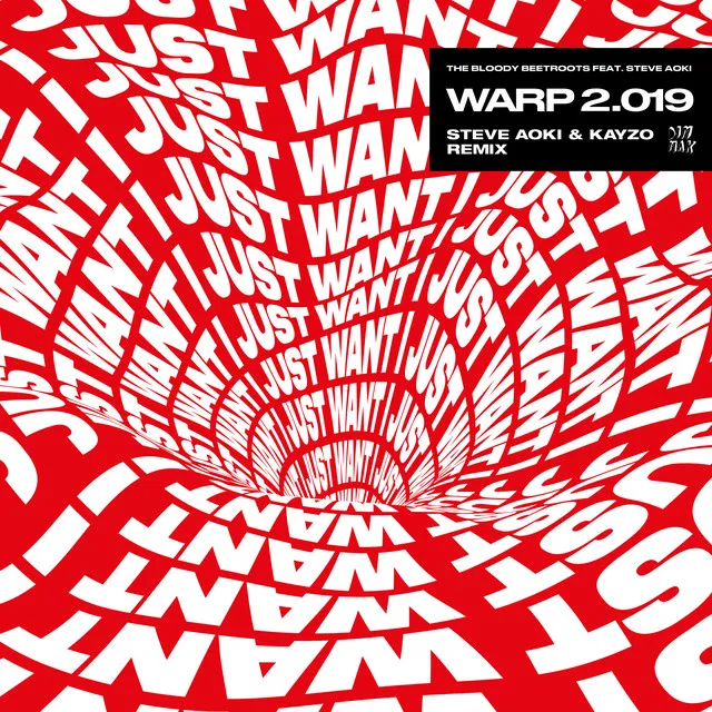 Warp 2.019 (feat. Steve Aoki) - Steve Aoki & Kayzo Remix by Steve Aoki, Kayzo, The Bloody Beetroots - Hardstyle cover art