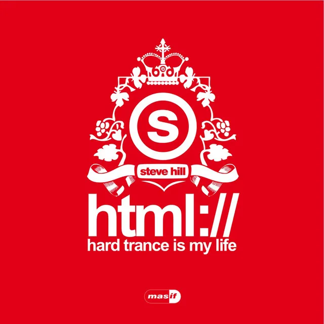 Darkness in Heaven by Steve Hill, Dark by Design - Hardstyle cover art