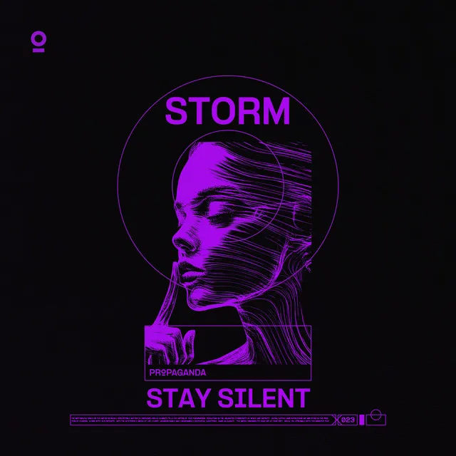 Stay Silent by STORM - Hard Techno cover art