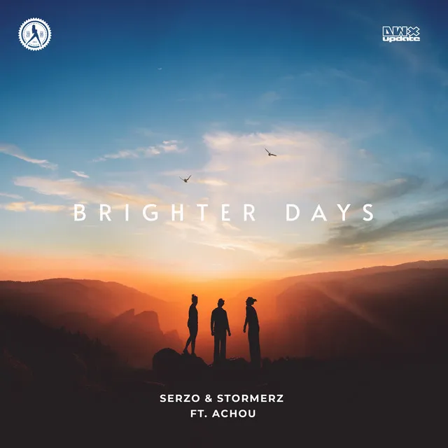 Brighter Days by Stormerz, Serzo, Achou - Euphoric Hardstyle cover art