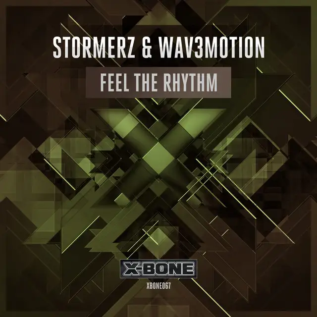 Feel The Rhythm - Radio Edit by Stormerz, Wav3motion - Euphoric Hardstyle cover art