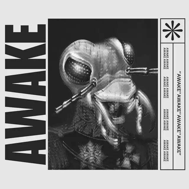 Awake by Strakke Kever - Hard Techno cover art