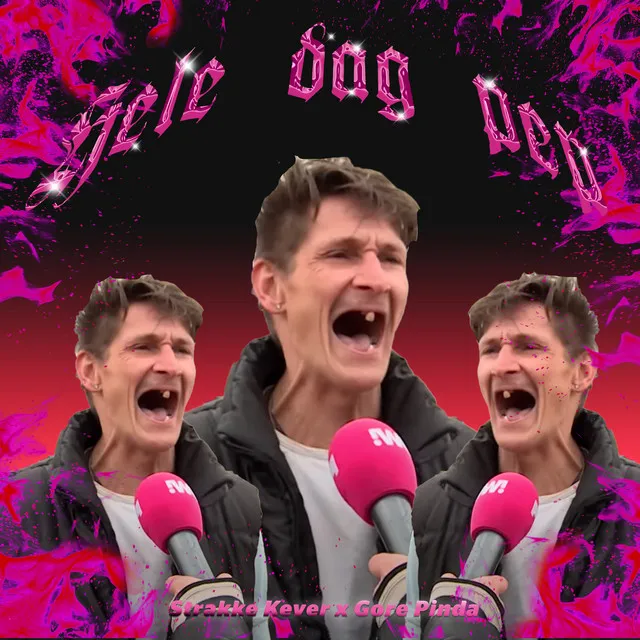 Hele Dag Pep by Strakke Kever, Gore Pinda - Hard Techno cover art