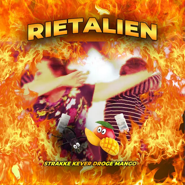 Rietalien by Strakke Kever, Droge Mango - Hard Techno cover art