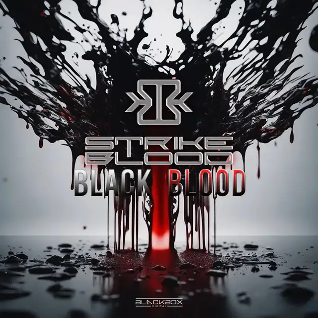 Black Blood by Strike Blood - Hardstyle cover art