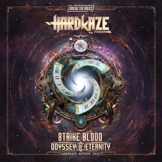 Odyssey Of Eternity - Hardkaze Anthem 2025 by Strike Blood - Hardstyle cover art