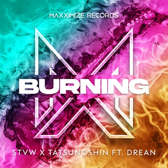 Burning (feat. Drean) by STVW, Tatsunoshin, Drean - Uk Hardcore cover art