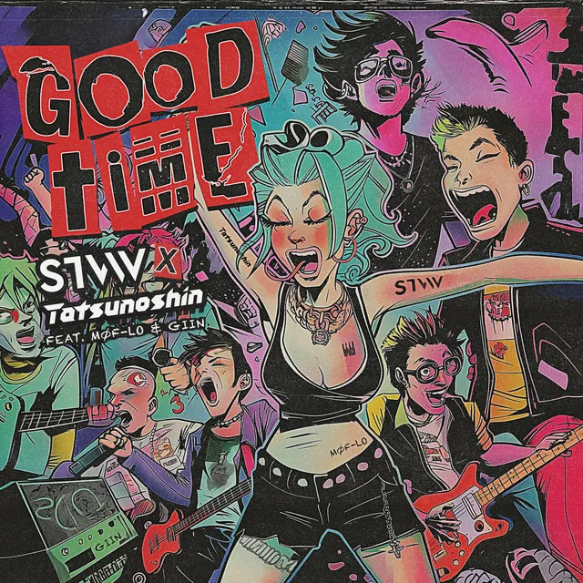 Good Time (feat. Møf-Lo & Giin) - Extended Mix by STVW, Tatsunoshin, Giin, Møf-Lo - Happy Hardcore cover art