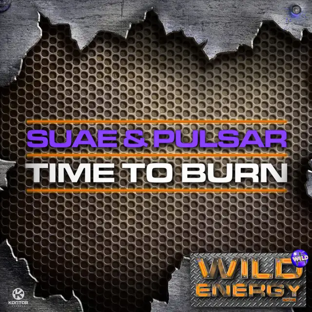 Time to Burn by Suae, Pulsar - Hardstyle cover art