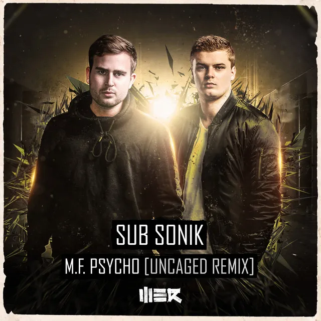 M.F. Psycho (Uncaged Remix) by Sub Sonik, Uncaged - Hardstyle cover art