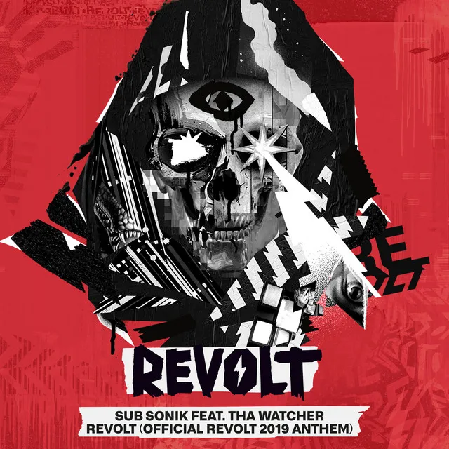REVOLT (Official REVOLT 2019 Anthem) by Sub Sonik, Tha Watcher - Hardcore cover art