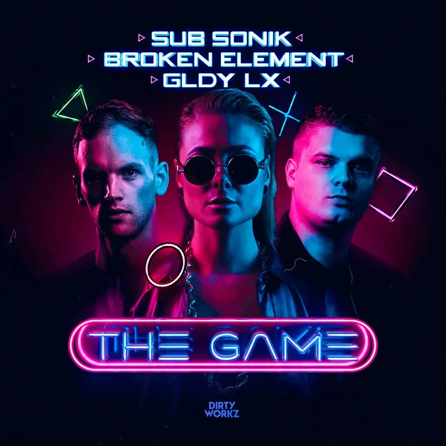 The Game by Sub Sonik, Broken Element, GLDY LX - Rawstyle cover art