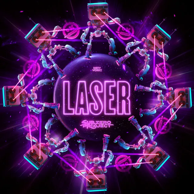 LASER by Sub Zero Project - Hardstyle cover art