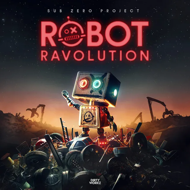 Robot Ravolution by Sub Zero Project, Drean - Hardstyle cover art